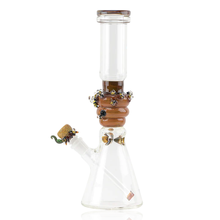 Empire Glassworks Recycler Rig - Save The Bees - Water Bong Smoking Pi –  The High Culture Shop