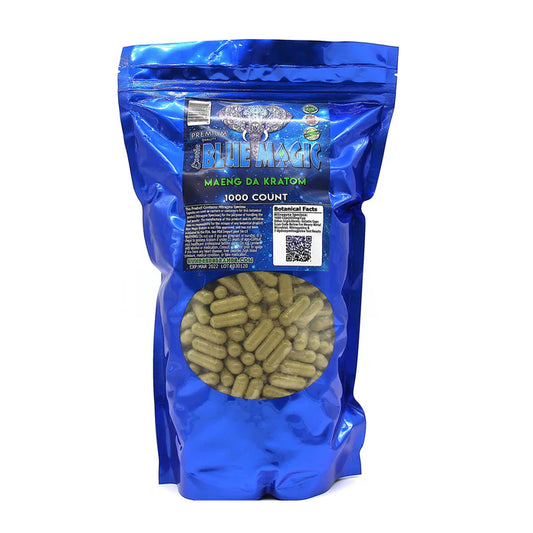 Exotic Blue Magic Kratom (1000 Count)