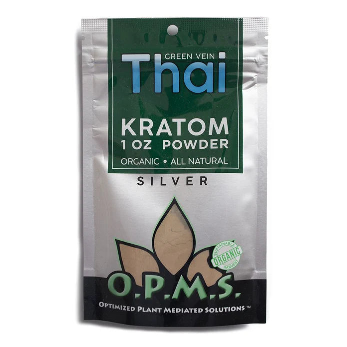 OPMS Kratom Silver (Powder) (1 oz)