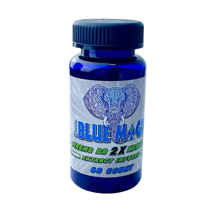 Exotic Blue Magic 2X Kratom Extract Infused 60 Count