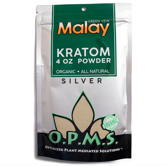 OPMS Kratom Silver (Powder) (4oz)