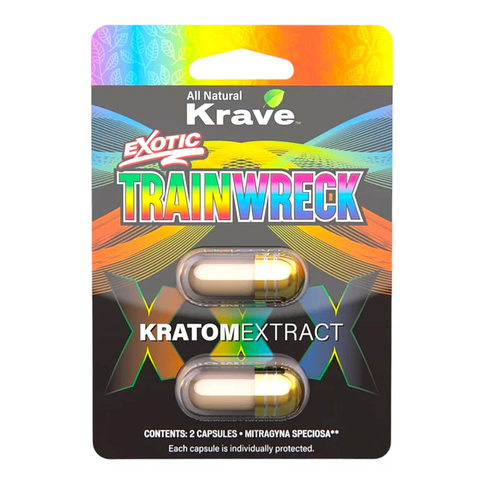 Krave Exotic Kratom Extract Capsules