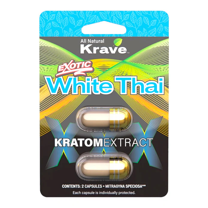 Krave Exotic Kratom Extract Capsules