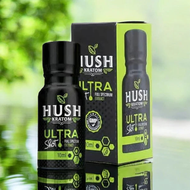 Hush Ultra Kratom Shot 10mL (12ct/Display)