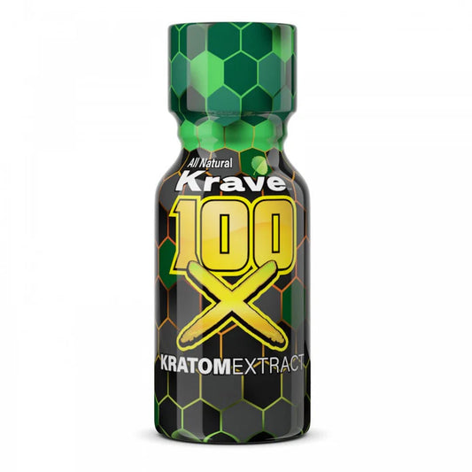 Krave Kratom 100x Extract Liquid Shot