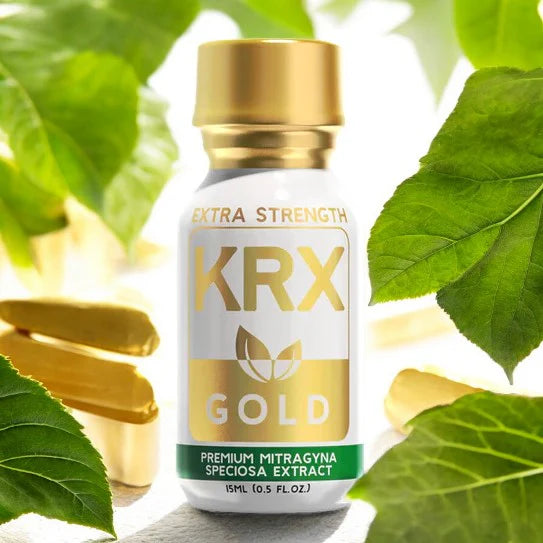 KRX Extra Strength GOLD KRATOM SHOT 15ml