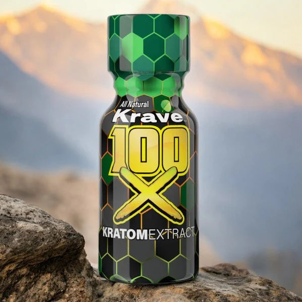 Krave Kratom 100x Extract Liquid Shot