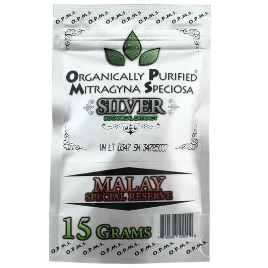 OPMS Kratom Silver (Capsules) 15 Grams