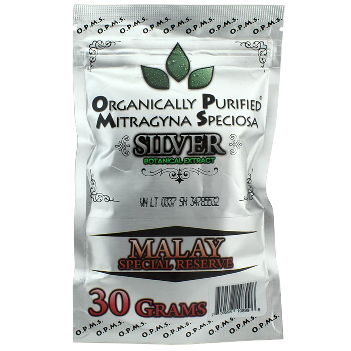 OPMS Kratom Silver (Capsules) 30 Grams