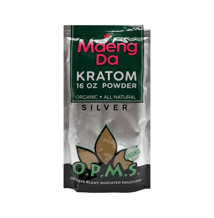 OPMS Kratom Silver (Powder) (16oz)