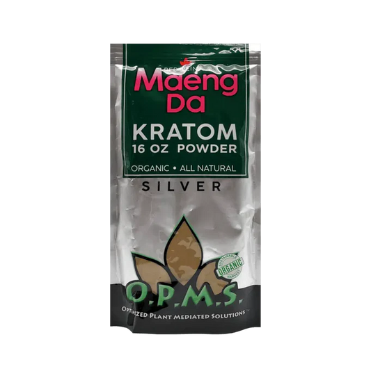 OPMS Kratom Silver (Powder) (16oz)