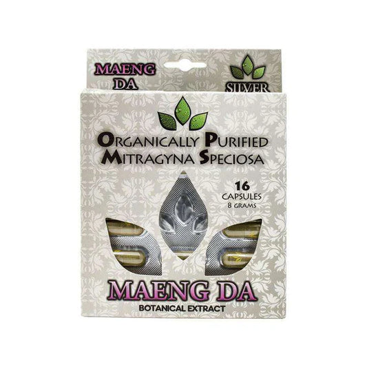 OPMS Kratom Silver (16 Capsules / 8 Grams)