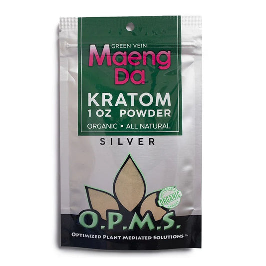 OPMS Kratom Silver (Powder) (1 oz)