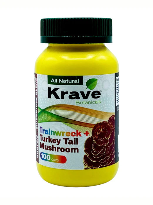 Krave Kratom And Mushroom Capsules (100ct)