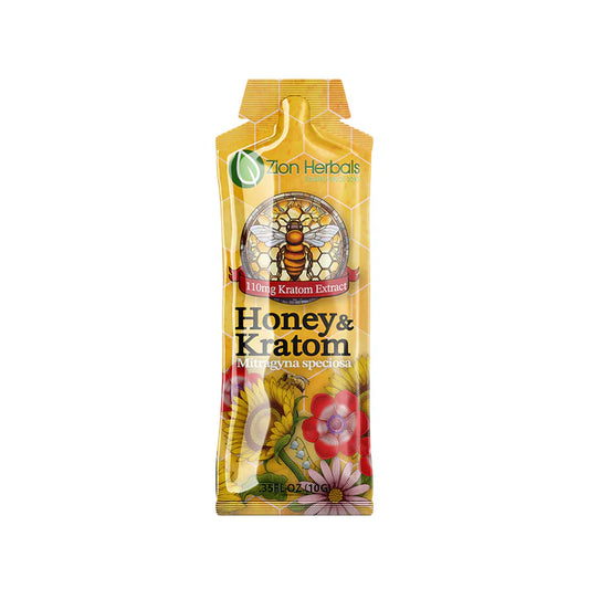 Zion Herbals Honey & Kratom 110mg Extract