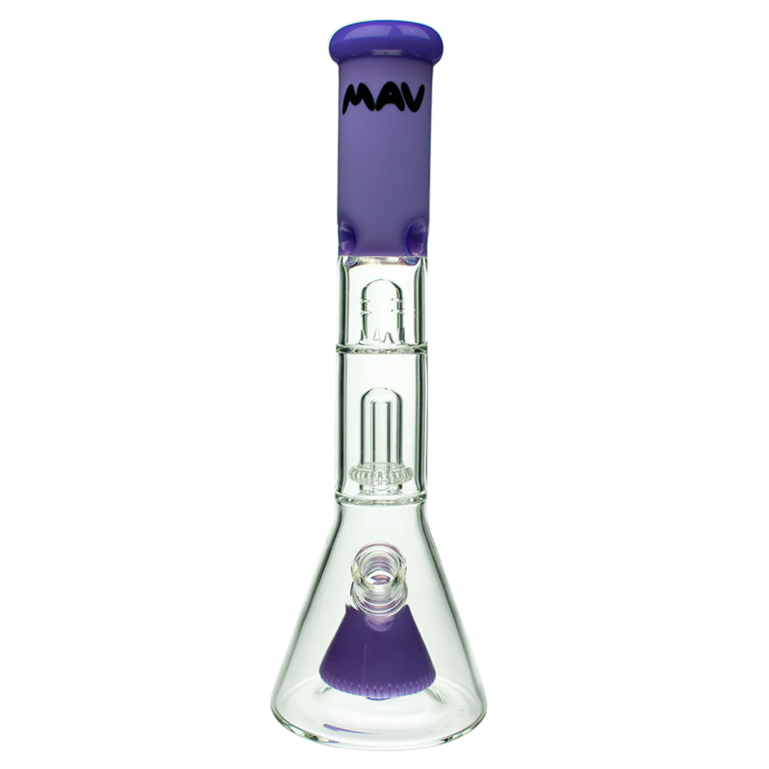 Mav Glass Wp Pyramid to Single UFO Beaker 15" Female 18mm