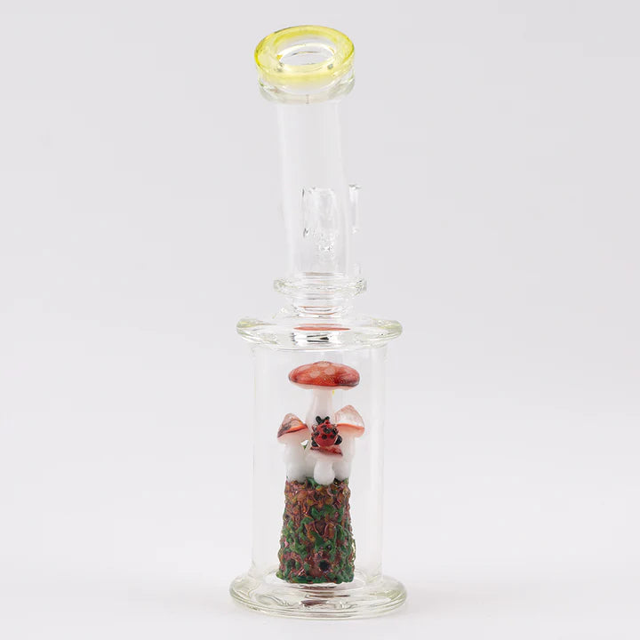 Empire Glassworks Mini Rig - Cosmic Mushrooms