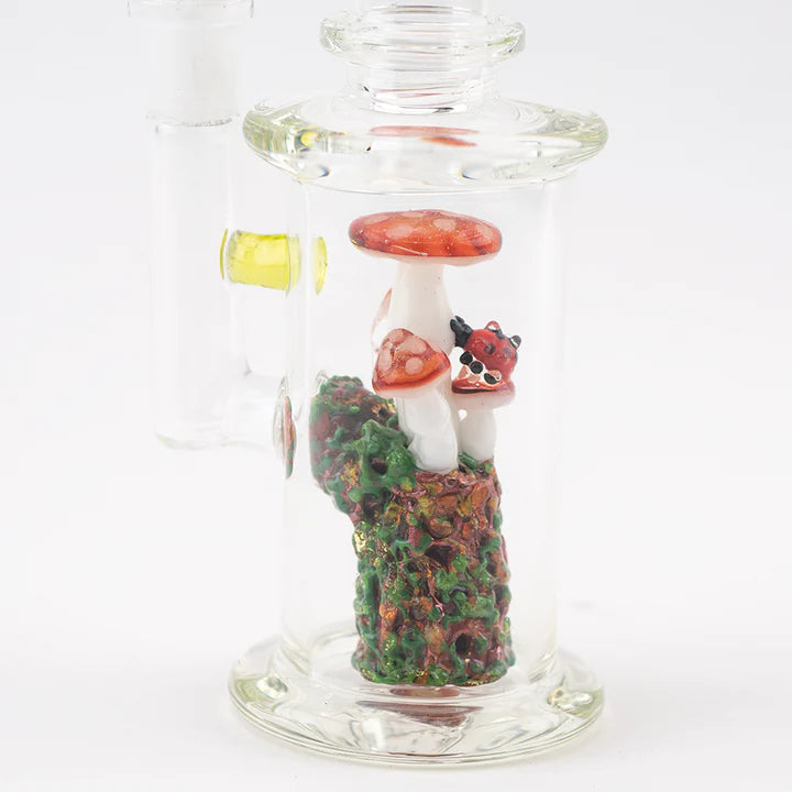 Empire Glassworks Mini Rig - Cosmic Mushrooms