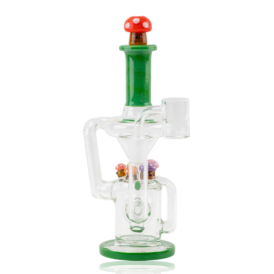 Empire Glassworks Recycler - Mini - Mushroom