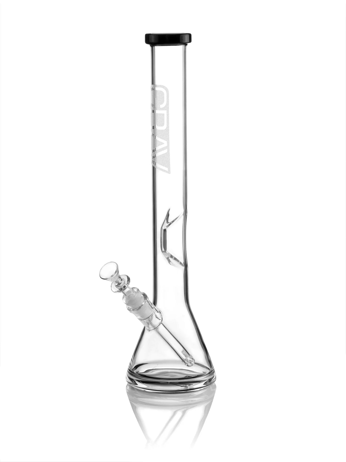 GRAV® Large Clear Beaker Base Water Pipe