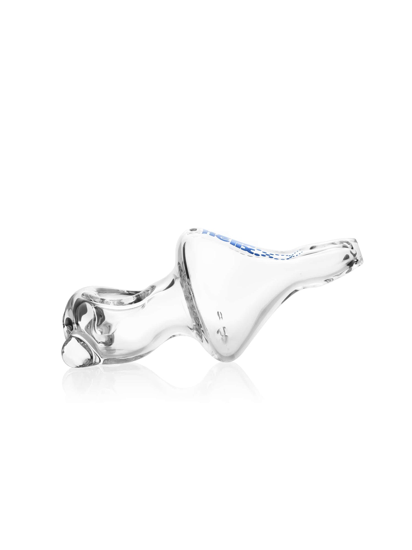 Grav® Helix™ Mini Hand Pipe Clear 6"