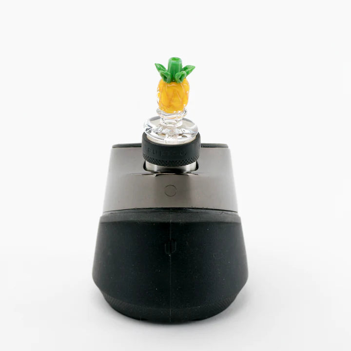 Empire Glassworks Puffco Peak Carb Cap Pineapple