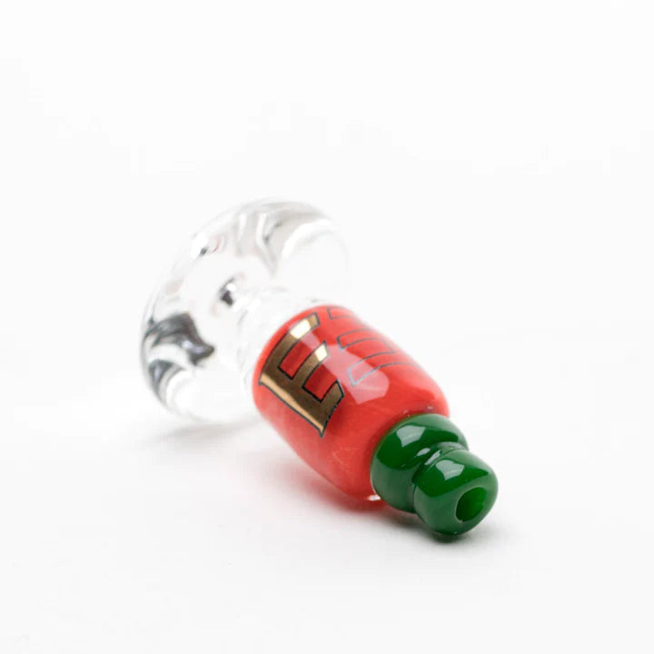 Empire Glassworks Puffco Peak Carb Cap Sriracha