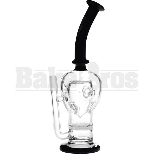 DIAMOND GLASS WP HONEYCOMB & BODY PERC 10" BLACK MALE 14MM