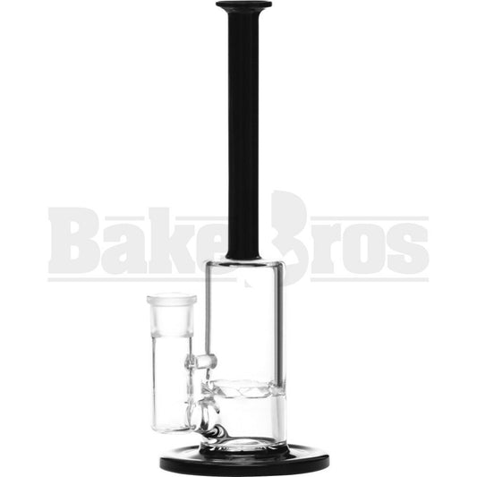 WP TURBINE PERC STEMLESS STRAIGHT TUBE 10" BLACK FEMALE 18MM