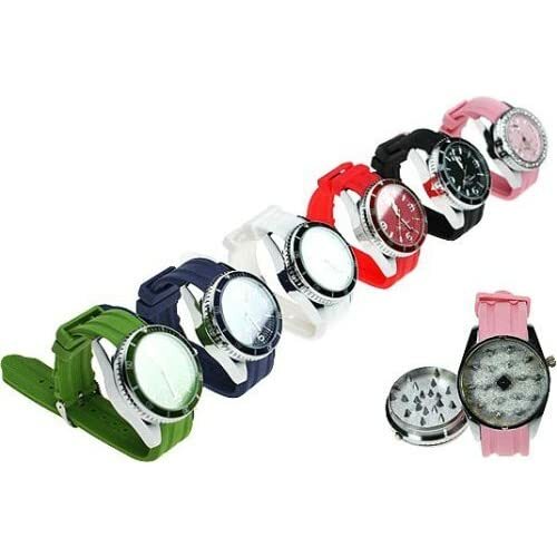 Functional Watch Pollen Grinder Red Pack Of 1