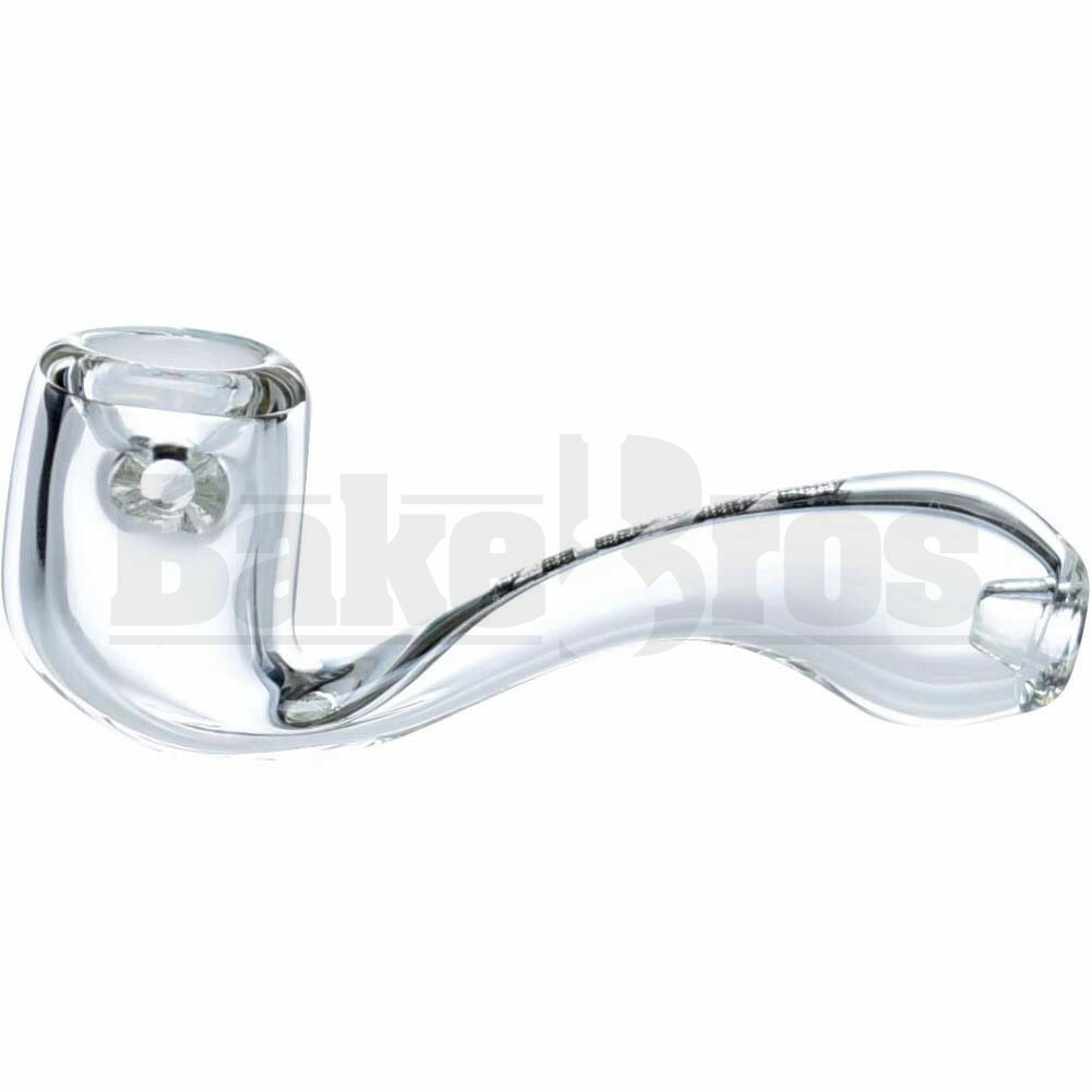 MAVERICK GLASS HAND PIPE MINI SHERLOCK 3.5" ASSORTED