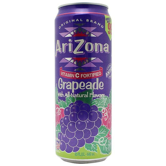 Stash Safe Can Arizona Grapeade 23 Fl Oz