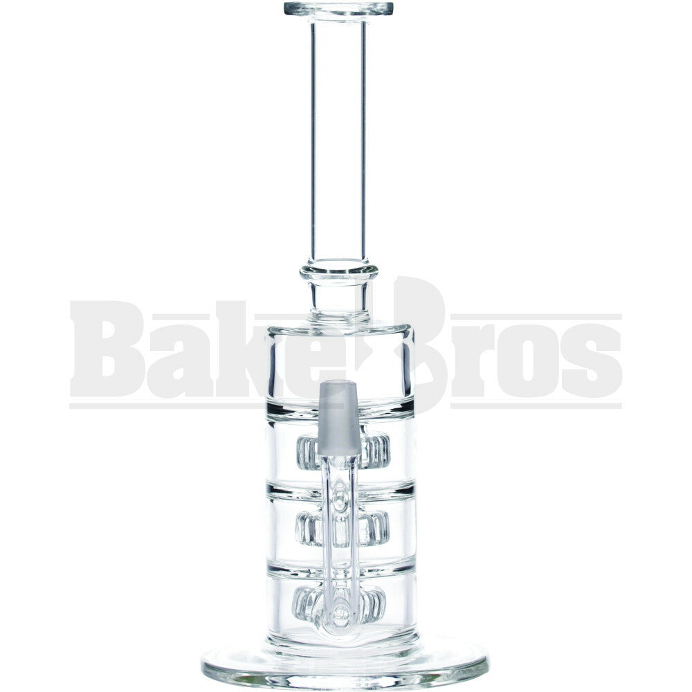 WP 3X SHOWERHEAD PERC 10" CLEAR MALE 14MM