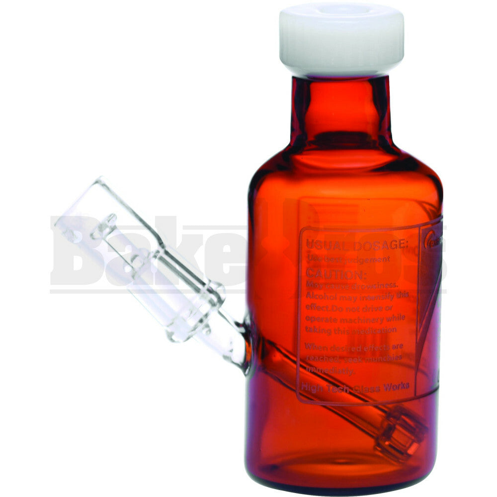 HIGH TECH WP BHO CLASSIC PRESCRIPTION BOTTLE 6" AMBER MALE 18MM