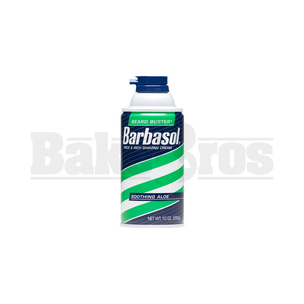 STASH SAFE CAN BARBASOL SOOTHING ALOE 10OZ SHAVING CREAM 10 OZ