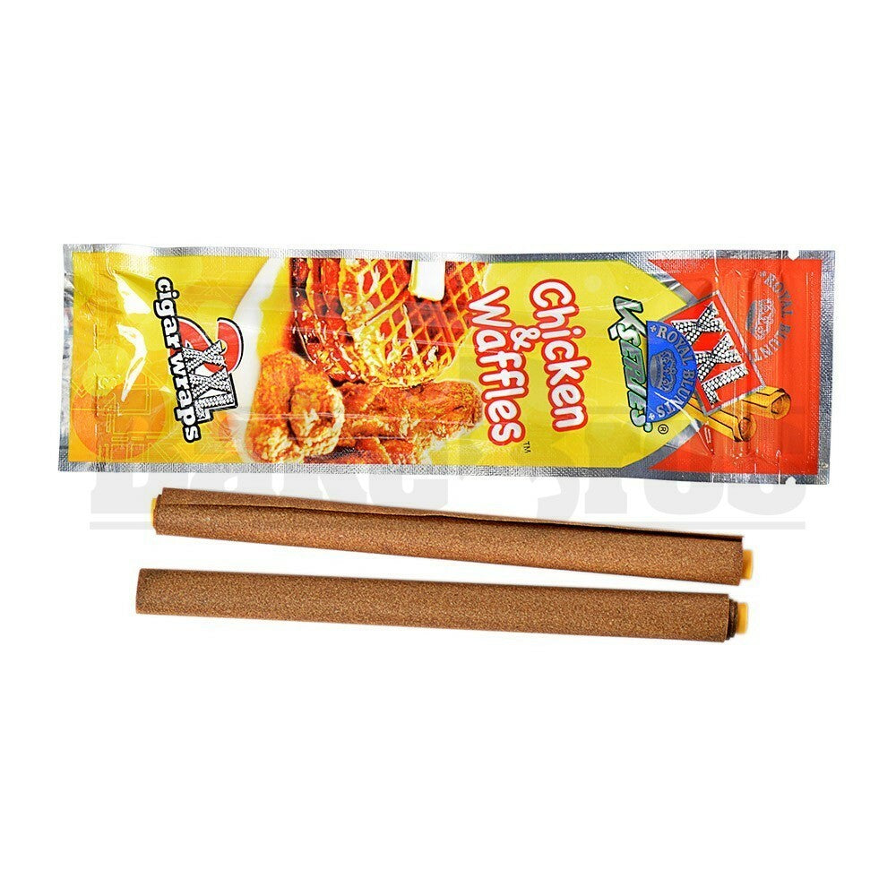 XXL ROYAL BLUNTS K SERIES CIGAR WRAPS 2 PER PACK CHICKEN & WAFFLES Pack of 1