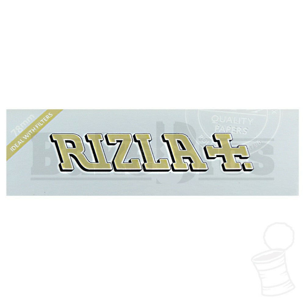 RIZLA SILVER 78 SUPER THIN UNFLAVORED Pack of 12