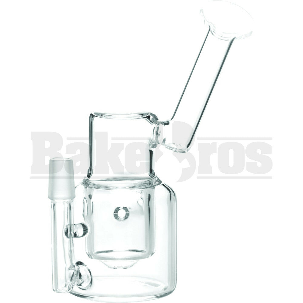 WP CYLINDER HOLES PERC SIDECAR MOUTH 6" CLEAR MALE 14MM