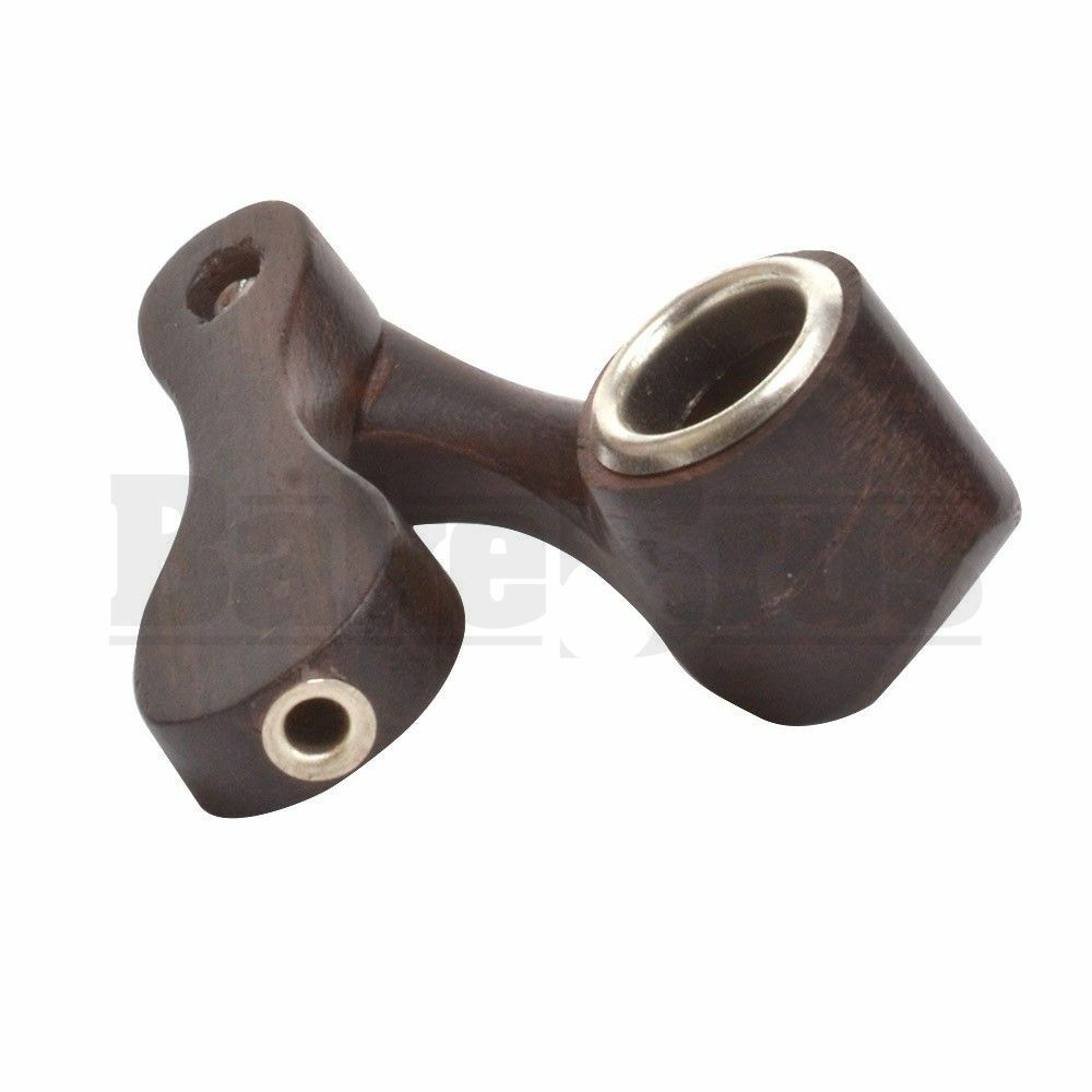 HAND PIPE CHERRY WOOD SHERLOCK SHOE MONKEY PIPE W/ SWIVEL 4" ASSORTED