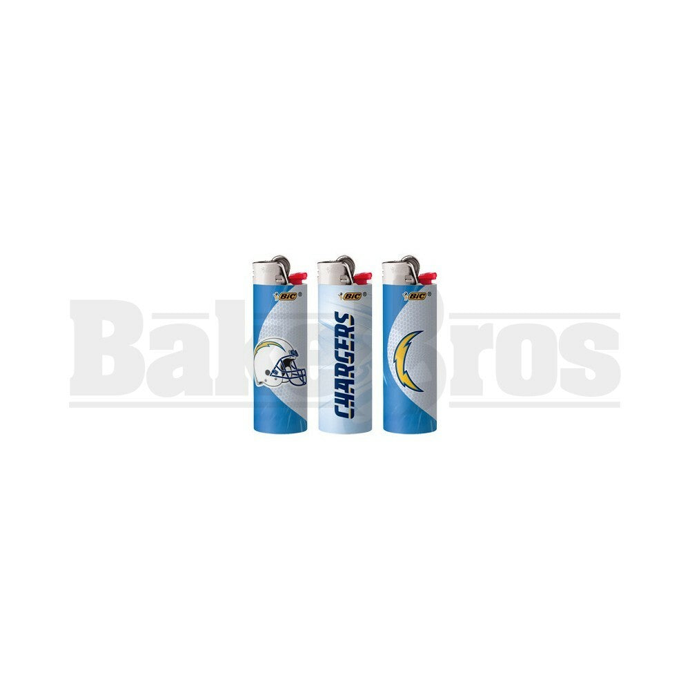 BIC LIGHTER 3" PRO SERIES NFL SAN DIEGO CHARGERS Pack of 1