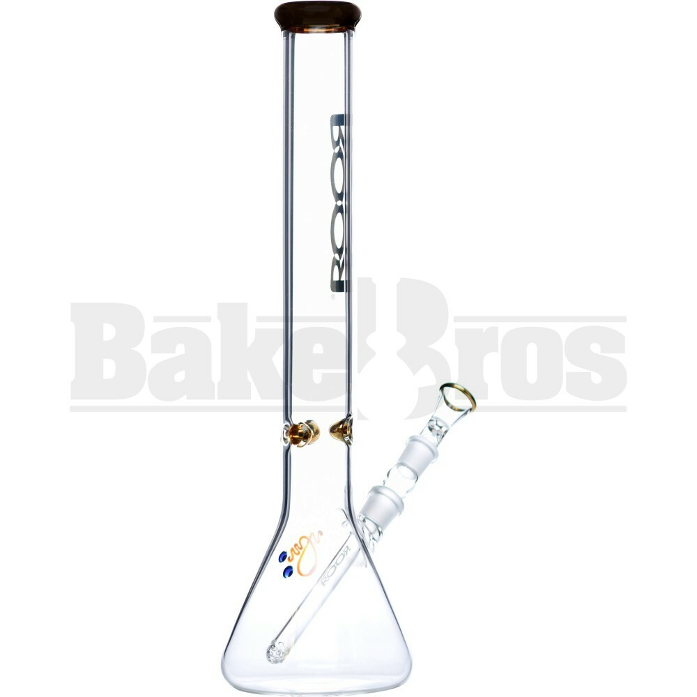 ROOR WP OG BEAKER GOLD PLATED 18" GOLD FEMALE 18MM