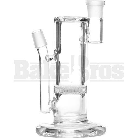 WP TABLE TOP RIG 9MM DETACHABLE MOUTH PIECE W/ HONEYCOMB PERC 8" CLEAR MALE 18MM