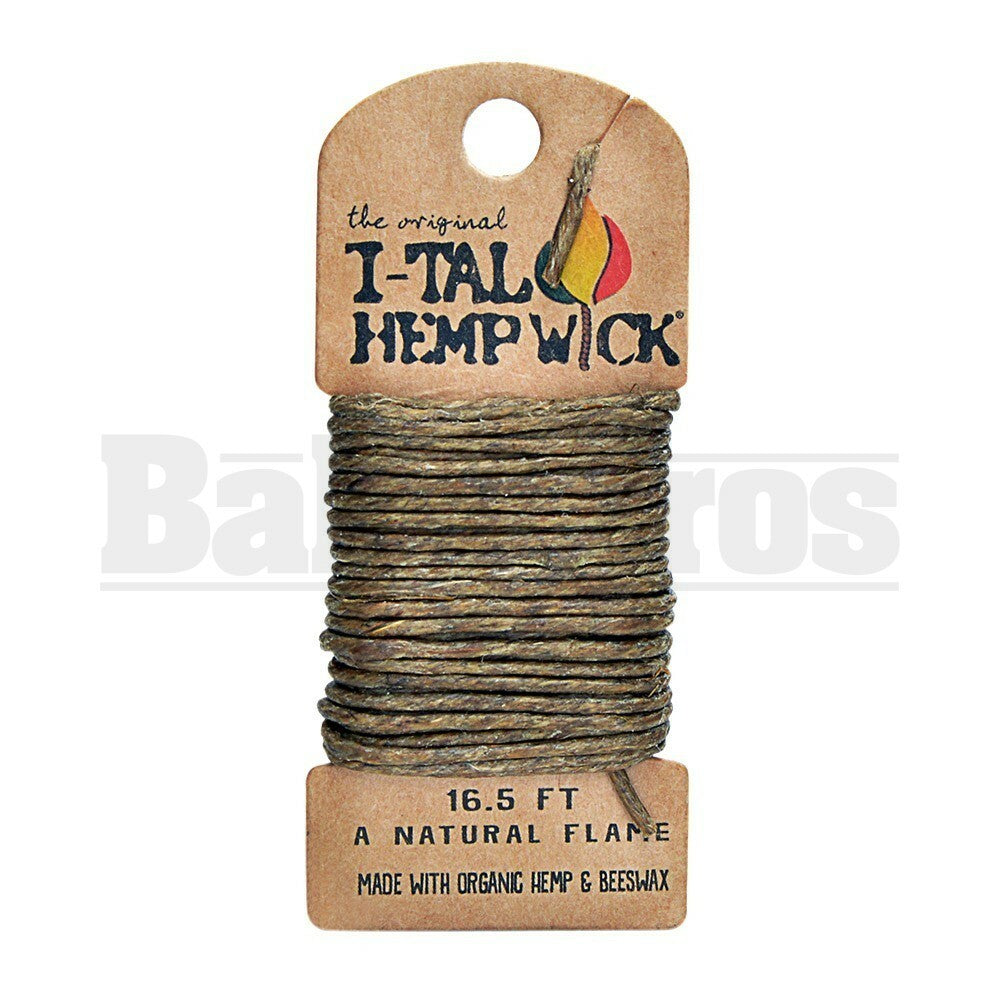 I TAL BRANDED HEMPWICK 16 FT HEMP Pack of 1