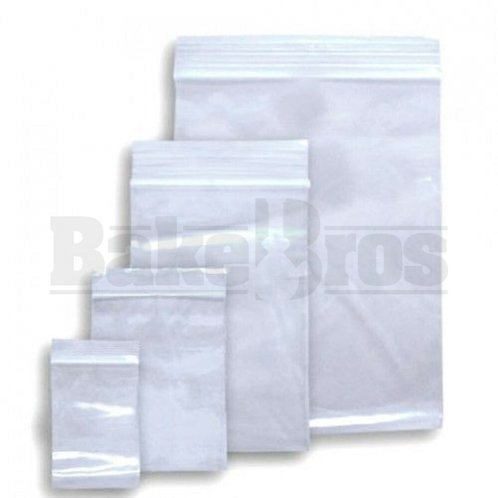 APPLE BAGS BAGGIES 2030 2" X 3" CLEAR Pack of 1 100 Per Pack