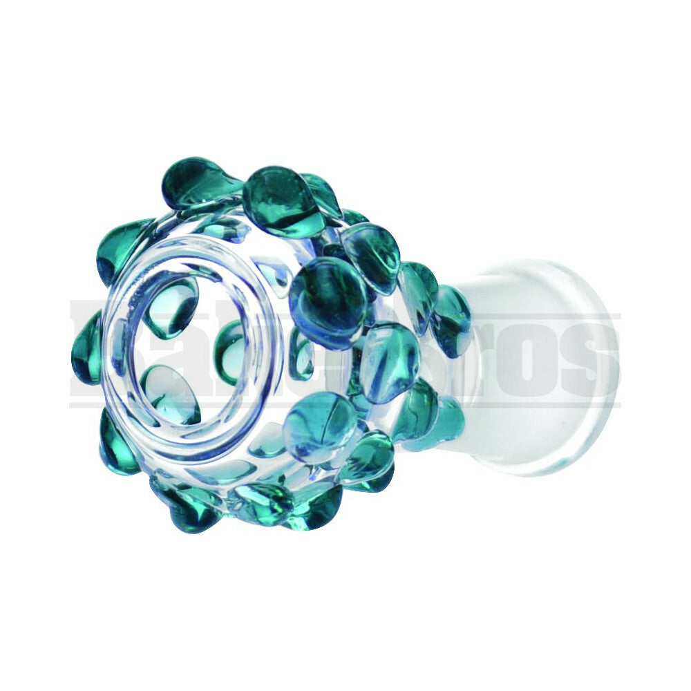 DOME VAPOR POLKA DOT HOLDER TEAL 18MM