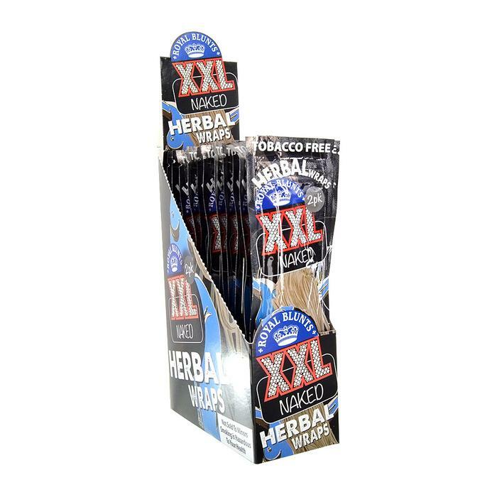 Xxl Royal Blunts K Series Herbal Wraps 2 Per Pack Kush Naked Pack Of 25