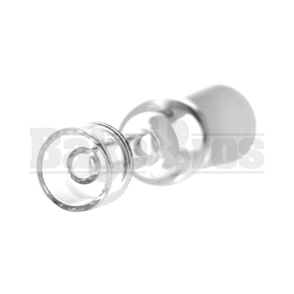 14MM QUARTZ GLASS NAIL DOMELESS VAPOR JOINT CLEAR FEMALE