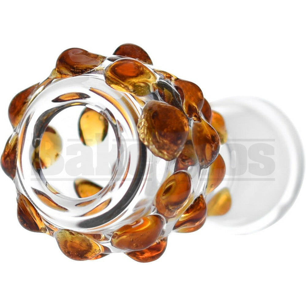 DOME VAPOR POLKA DOT HOLDER AMBER 18MM