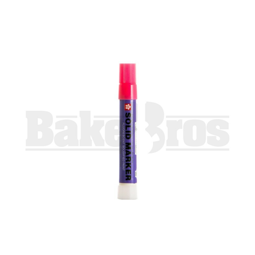 SAKURA SOLID MARKER FLUORESCENT PINK Pack of 1