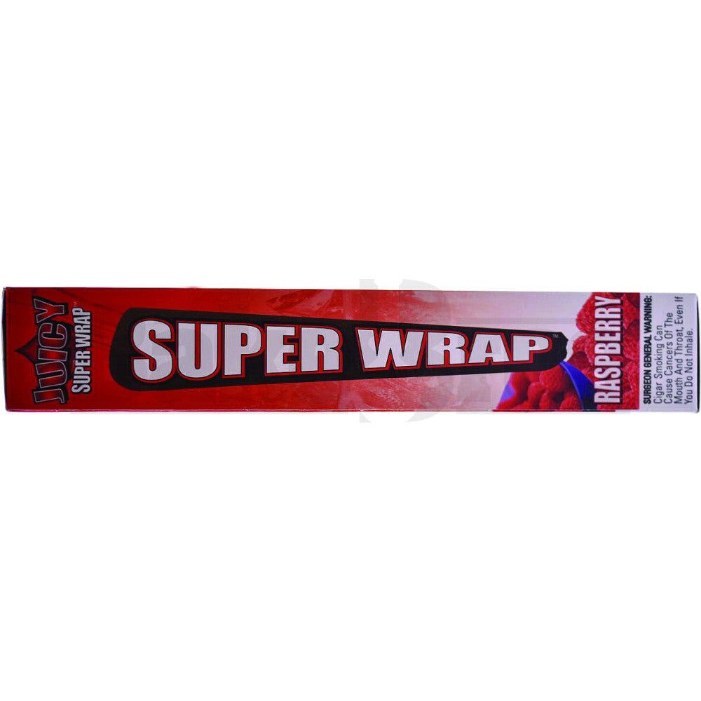 JUICY JAYS SUPER WRAP 9" RASPBERRY Pack of 1